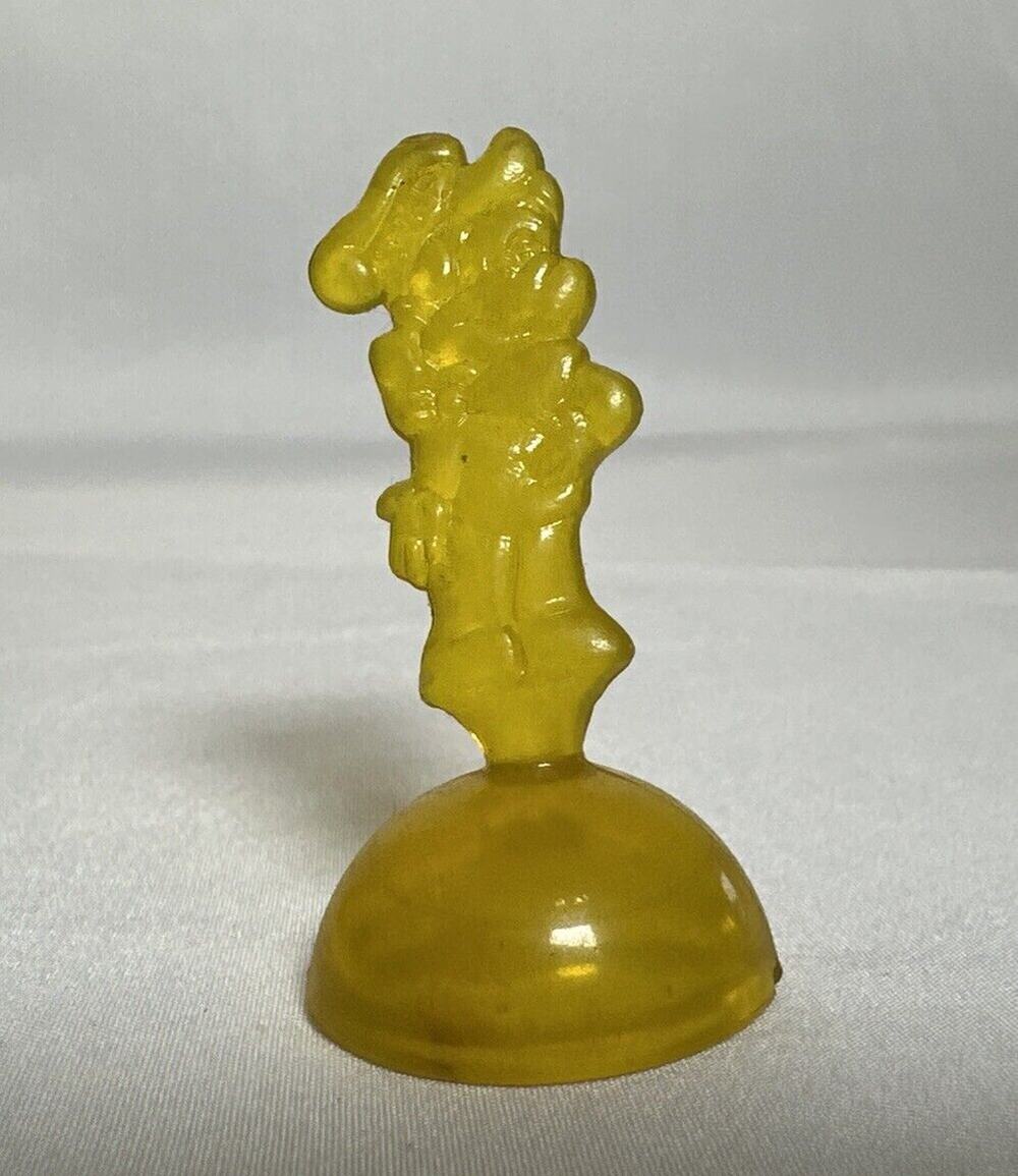 Vintage 1989 Kellogg's Rice Krispies Snap Action Poppers Premium Toy Yellow